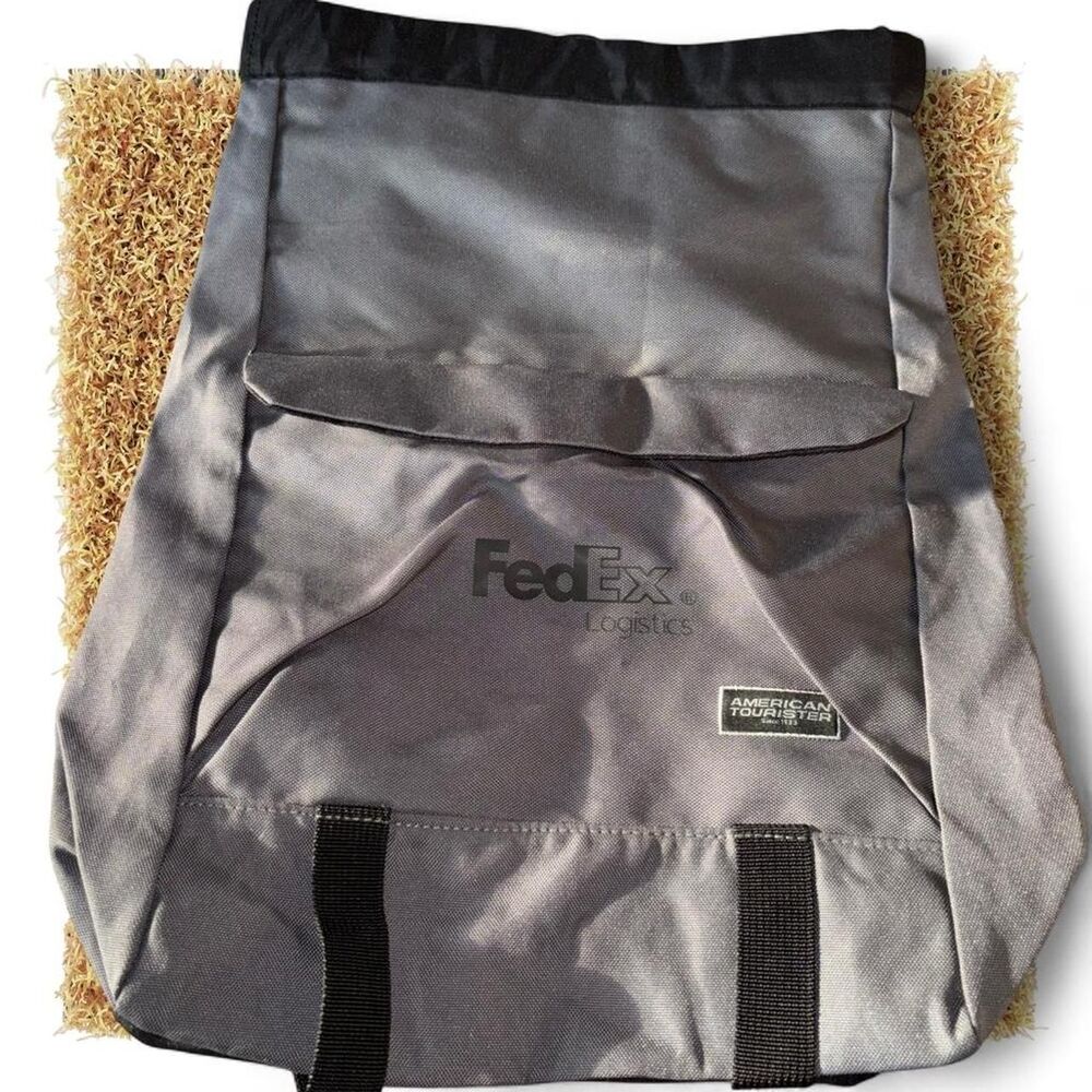 FedEx Grey duffle bag #luggage #travel